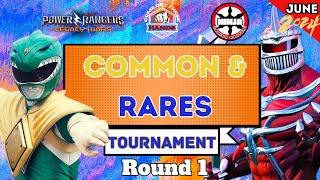 Power Rangers Legacy Wars ️ | Common And Rares Tournament | Round 1  LIVE 