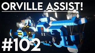 Orville assist! - Space Engineers solo survival #102