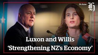 Focus Live: Luxon and Willis ‘Strengthening NZ’s Economy’ | nzherald.co.nz