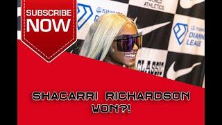 Sha'Carri Richardson SHOULD HAVE WON!!