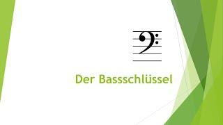 Musik: Bassschlüssel einfach und kurz erklärt