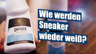 Wie werden weiße Sneaker wieder weiß?