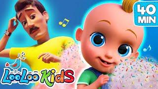 Johny Johny Yes Papa - 40 Minutes LooLoo Kids Collection with Fun Nursery Rhymes and Kids Songs