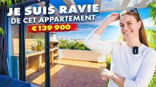 Appartement en Espagne avec une superbe terrasse et vue sur la mer 139 900