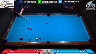 Stright pool  Andy   vs  Ray Ortiz