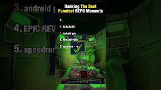 Ranking The Best Funniest REPO Moments #repo #gaming #funny #shorts