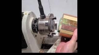 Wood turning Interesting  pie#woodworking #youtubeshort #shortvideo #wood mood