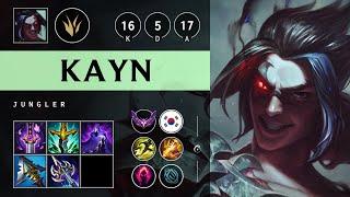 Kayn Jungle vs Ekko - KR Master Patch 25.04