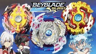 ORIGINS BATTLE: Nightmare Longinus VS Spriggan Requiem & Legend Spriggan | Beyblade Burst Lui VS Shu