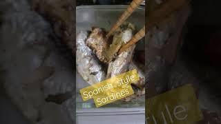 Spanish Style Sardinas #shortbeta #shorts #food