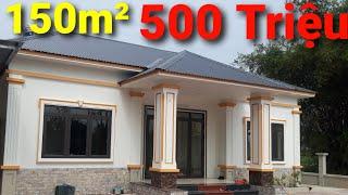 Mẫu Nhà Cấp 4  Đẹp Nhất |Giá 500tr |