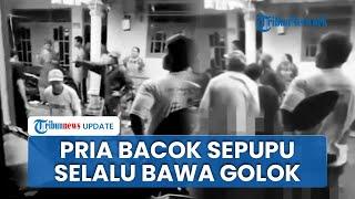 Viral Pria Bacok Sepupu hingga Tewas di Tegal Buat Masyarakat Histeris, Pelaku Selalu Membawa Golok