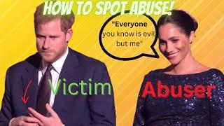 3 Easy Ways To Spot An Abuser #meghanmarkle #meghanandharry #practicalpsychology