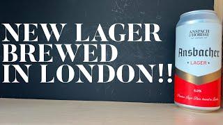 Anspach & Hobday Anspacher Lager Review , Anspach & Hobday Brewery , London Lager Review