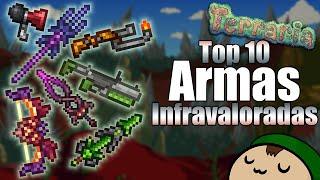 [Terraria 1.4.4] Top 10 Armas Infravaloradas del Juego