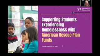 Supporting Students Experiencing Homelessness with American Rescue Plan Funds