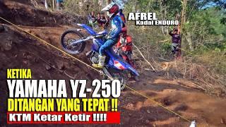 When the YAMAHA YZ 250 is in the RIGHT hands!!, KTM is nervous, nervous, KEDIRI