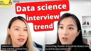 Data science interview trends, how she got into Airbnb, Emma Ding-the data scientist show046