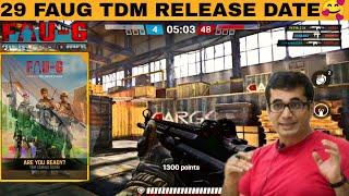 Faug New Update | Faug Tdm Launch Date | Faug Tdm Game