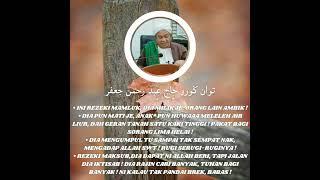 majlis ilmu Tuan Guru Syeikh Haji Abdul Rahman Jaafar