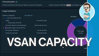 How to View vSAN Capacity!