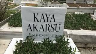 kaya akarsu kabri yapıldı Zincirlikuyu mezarlığı