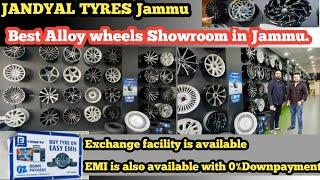 Best Alloy wheels Showroom in Jammu//Jandyal Tyres @asrjammuvlogs8603