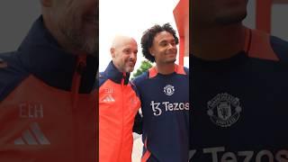 When Erik ten Hag Met Joshua Zirkzee 