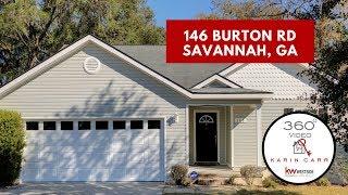 {360° VIDEO TOUR}  146 Burton Rd, Savannah GA | Karin Carr, Keller Williams