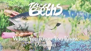 The Beths - When You Know You Know (Acoustic) (Official Visualizer)