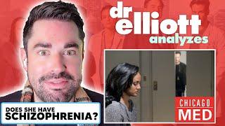 Doctor REACTS to Chicago Med | Psychiatrist Analyzes Schizophrenia | Dr Elliott