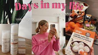 VLOG: Haul Costco, Préparation pour mon opération & Unboxing colis PR