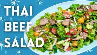 Thai Beef Salad is Packed with Flavor! | Ginger Snap Kitchen