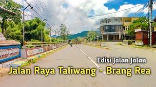 Jalan raya Taliwang - Brang Rea | edisi jalan jalan ke Brang Rea Kabupaten Sumbawa Barat