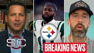 BREAKING: Aaron Rodgers reacts to New York Jets trading WR Mike Williams to the Steelers | ESPN SC