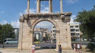 Walking in Athens (Greece)