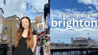 a summers day in BRIGHTON | vlog, shopping, vegan food