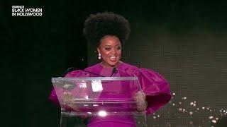 The 16th Annual ESSENCE Black Women in Hollywood: Quinta Brunson Presents Award to Sheryl Lee Ralph