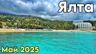 Крым 2025. Что с пляжами Парковое, Кастрополь (Береговое): набережная, дикий пляж, море. ЮБК сегодня