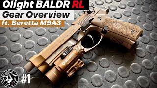 Olight BALDR RL on the Beretta M9A3 | GunGear