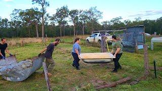 Spring Cleaning the Farm - Paddocks, Sheds & Fixing The Lawn Mower/Tractor