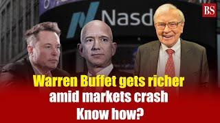 Markets crash, billionaires lose $353 billion but Warren Buffet gets richer | Trump's tariff