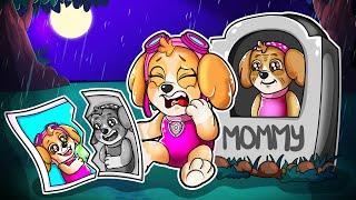 SKYE's Mother Turns Into A GHOST? MOMMY Please Wake Up!?  Paw Patrol Ultimate Rescue - Rainbow 3