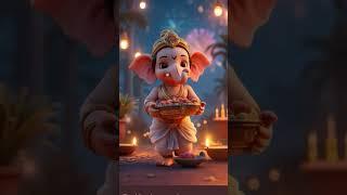 jay ganesh deva#ganpati #ganesh #trending #viralvideo #shortsfeed#cute  #whatsappstatus #cartoon