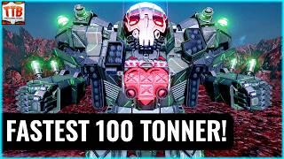 90 KPH CHAD JUGGERNAUT - The fastest 100 ton mech! - Atlas - German Mechgineering #1036 MWO