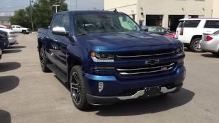 VEHICLE SOLD!  2017 Chevrolet Silverado 1500 LTZ Crew Cab Deep Ocean Blue Metallic Roy Nichols