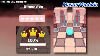 「Rolling Sky Remake」Dimension | Level 6  | MasterMonivin