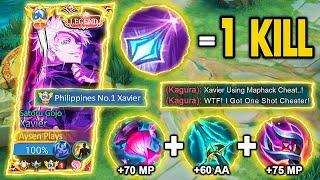 AUTO WINSTREAK! XAVIER BEST DAMAGE BUILD IS HERE! (XAVIER OP BUILD)  | XAVIER TIPS & GUIDE | MLBB