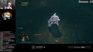 Elden Ring Shadow of the Erdtree Level 1 No Scadu Blessings: Blackgaol Knight