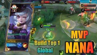Nana  MVP Best Build 2023 Unstoppable  - Build Top 1 Global Nana ~ Mobile Legends (MLBB)